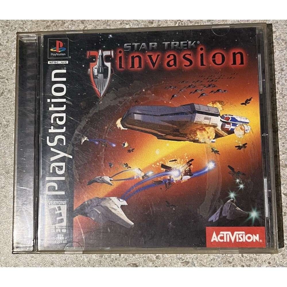 Activision Star Trek Invasion (Sony PlayStation 1, 2000) PS1 NTSC-U/C Manual